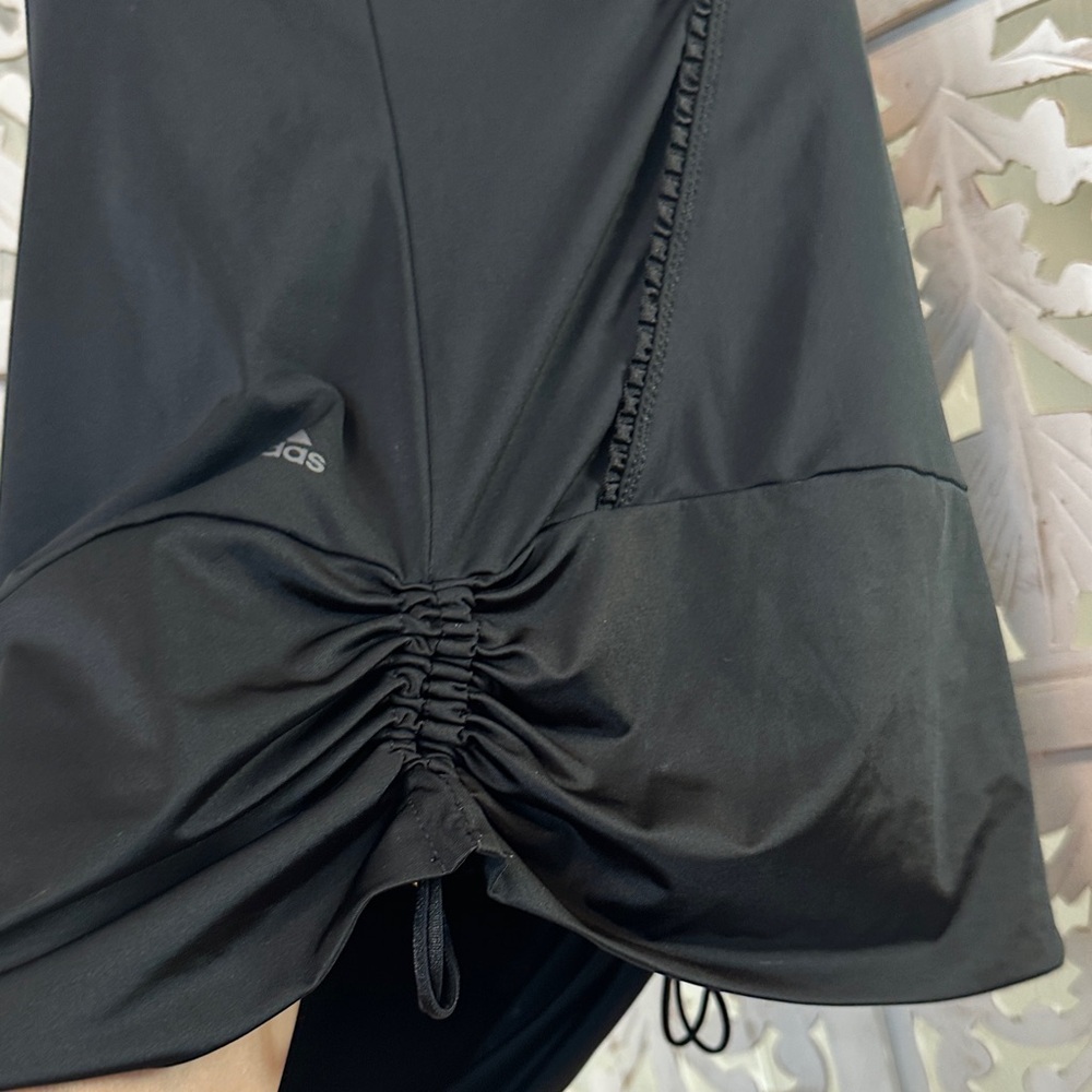 adidas Black Racerback Muscle Tank - Picture 10 of 17